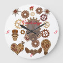 Pesquisar por engrenagens steampunk relogios de parede Industrial