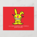 Pesquisar por coelho amarelo cartoes postais Humor