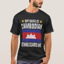 Pesquisar por cambojano camisetas Engraçado