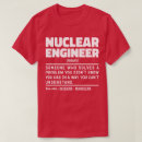 Pesquisar por físico nuclear camisetas Atômica