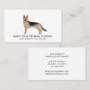 Pesquisar por cartões do german shepherd cartao de visita Moderno