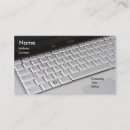 Pesquisar por teclado computador de cartao de visita Profissional