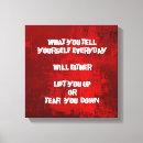 Pesquisar por eu sou positivo impressão de canvas Inspiração