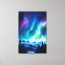 Pesquisar por fotografia da aurora boreal impressão de canvas Estrelas