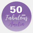 Pesquisar por decoração da festa de aniversário adesivos 50 e fabuloso