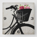 Pesquisar por bicicleta vintage relogios de parede Floral