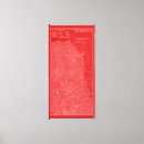 Pesquisar por do mapa impressão de canvas Estados unidos