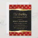 Pesquisar por floco neve aniversário convites Elegante