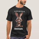 Pesquisar por coelho da páscoa do chocolate camisetas Para ele