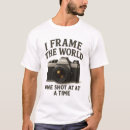 Pesquisar por câmera antiga camisetas Para fotógrafo