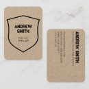 Pesquisar por policiais cartao de visita Departamento de polícia