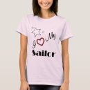 Pesquisar por eu amo meu marinheiro camisetas Amor
