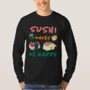 Pesquisar por sushi feliz camisetas Peixe
