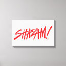 Pesquisar por super herói impressão de canvas Shazam