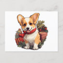 Pesquisar por natal corgi cartoes postais Xmas
