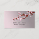 Pesquisar por flor japonesa cartao de visita Rosa