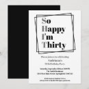 Pesquisar por feliz aniversário de 30 anos convites Trinta