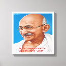 Pesquisar por camisetas impressão de canvas Aspas gandhi