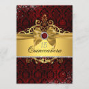 Pesquisar por vermelho rubi convites Elegante