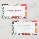 Pesquisar por retro chic cartao de visita Moderno