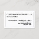 Pesquisar por assistente legal cartao de visita Minimalista