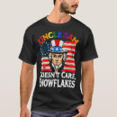 Pesquisar por tio sam engraçado camisetas Flocos de neve