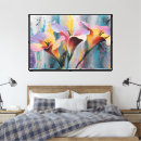 Pesquisar por flores abstratas impressão de canvas Qualquer pessoa