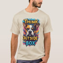 Pesquisar por pense fora caixa camisetas Colorido