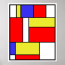 Pesquisar por cores preliminares pôsteres pósteres Mondrian