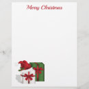 Pesquisar por vermelho e verde papel timbrado Branco