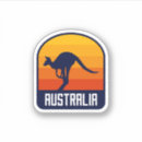 Pesquisar por canguru australiano adesivos Pôr do sol