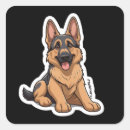 Pesquisar por german shepherd adesivos Desenho animado