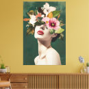 Pesquisar por surrealismo impressão de canvas Flores