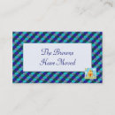 Pesquisar por nós nos movemos cartao de visita Movimento