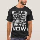 Pesquisar por terra plana camisetas Desligado