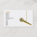 Pesquisar por vocals cartao de visita Ouro