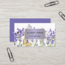 Pesquisar por flores violetas cartao de visita Qualquer pessoa