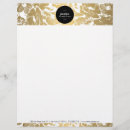 Pesquisar por flores modernas papel timbrado Elegante