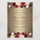 Pesquisar por rosa vermelha elegante convites Burgundy