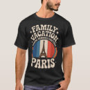 Pesquisar por da torre eiffel camisetas Férias familiares