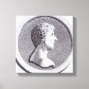 Pesquisar por barba impressão de canvas Perfil