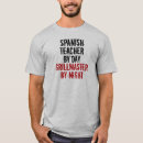 Pesquisar por espanhol do professor camisetas Professor (a)