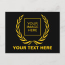 Pesquisar por laurel wreath cartoes postais Ouro