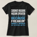 Pesquisar por medição camisetas Trabalho