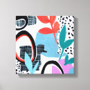 Pesquisar por abstrato preto e branco impressão de canvas Padrões