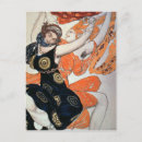 Pesquisar por leão fêmea cartoes postais Bakst