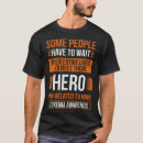 Pesquisar por guerreiro do cancer de sangue camisetas Fita