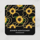 Pesquisar por girassóis amarelos cartao de visita Verão