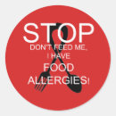 Pesquisar por alerta da alergia adesivos Alergias de comida