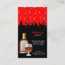 Pesquisar por bebidas alcoólicas cartao de visita Barman